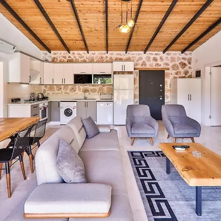 וילה Hacioglan Village 2 Bedroom קלקן